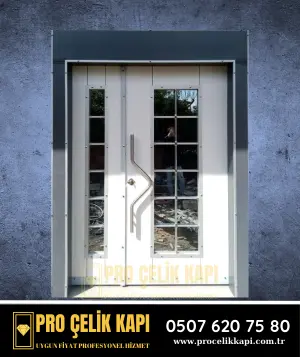 Sarıyer Bina Kapısı - Model 6